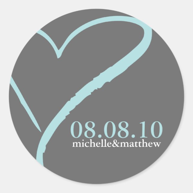 Stickers Doodle Heart (Devant)