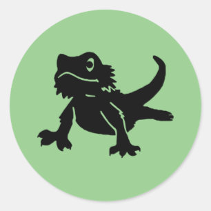Stickers Dragon À Porte Mignonne
