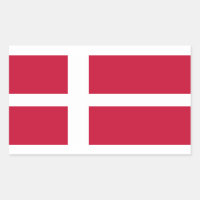 Stickers Drapeau Danemark*