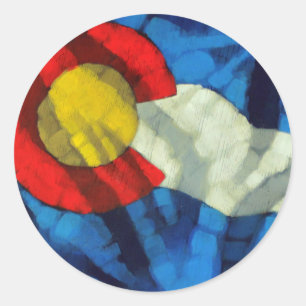 Stickers Drapeau du Colorado
