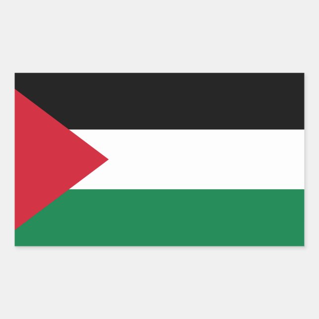 Stickers drapeau palestinien (Devant)