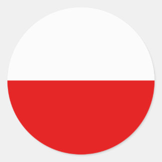 Stickers Drapeau Pologne