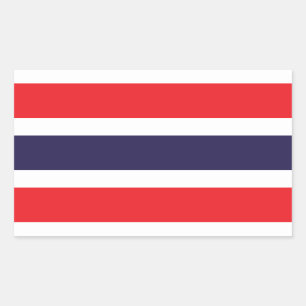 Stickers drapeau thaïlandais