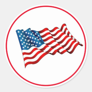 Stickers Drapeau USA