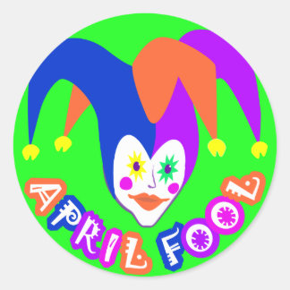 Stickers du jour des fous d'avril