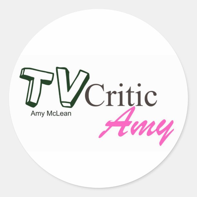 stickers du logo TVCriticAmy (Devant)