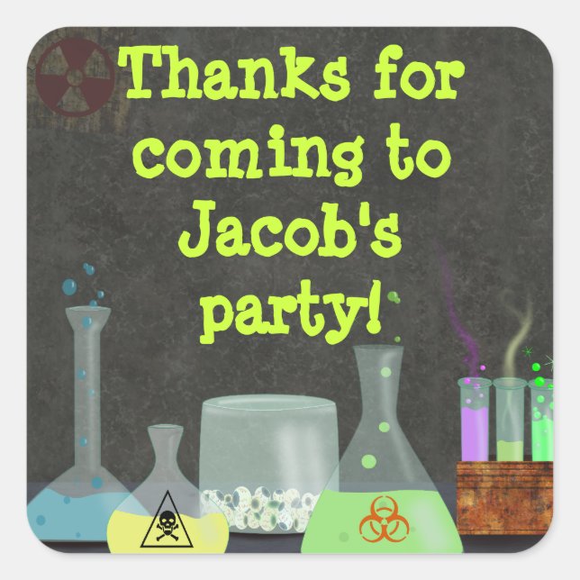 Stickers du parti scientifique (Devant)