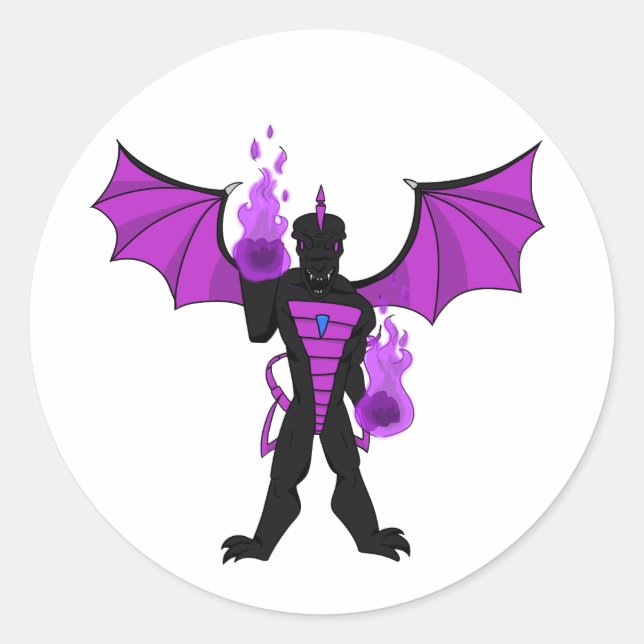Stickers Dusk Dragon (Devant)