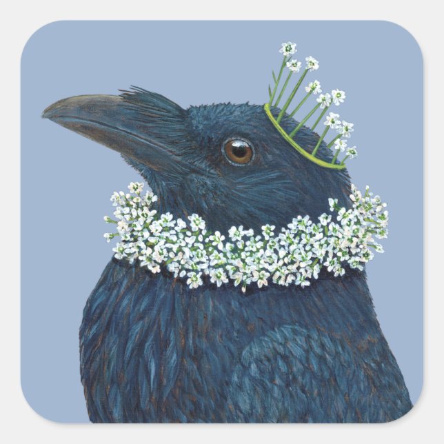 stickers Elizabethan Raven (Devant)