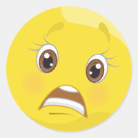 Stickers Emoji inquiets