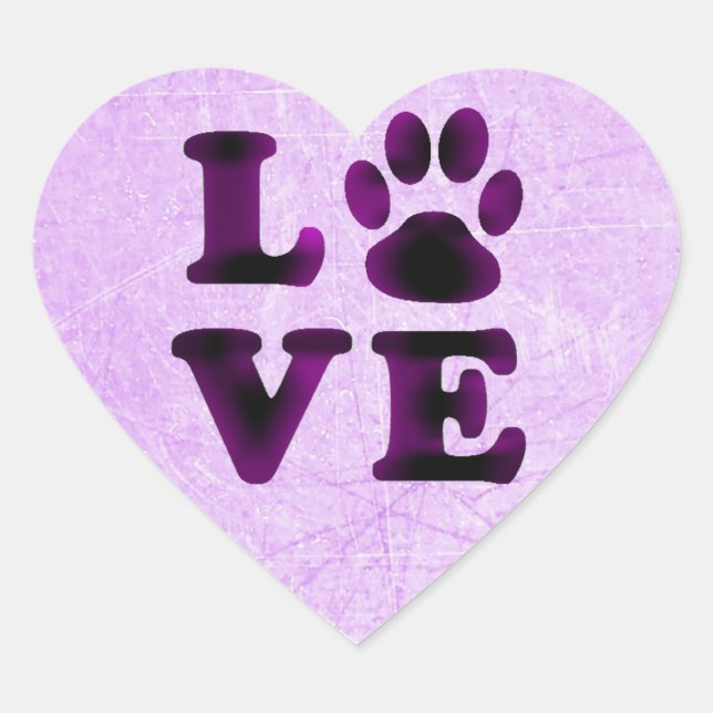 Stickers Empreintes de pattes de chiens ou de chat (Devant)