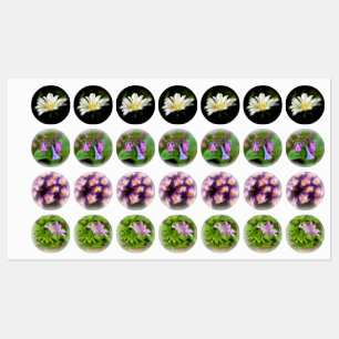 Stickers en fer floral sur ou adhésif
