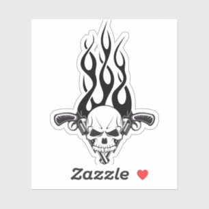 Stickers en vinyle de 3 po x 3 po sur mesure extra