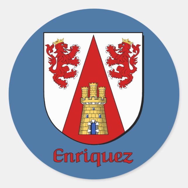 Stickers Enriquez Family Shield (Devant)