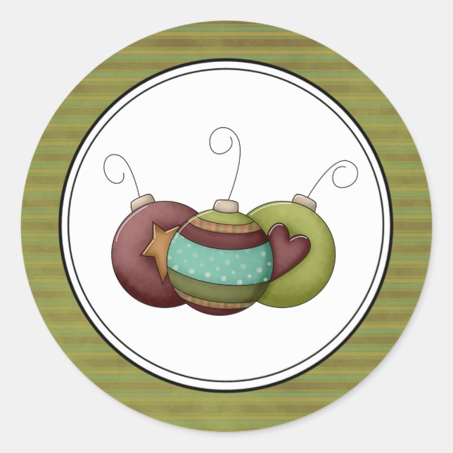 Stickers Enveloppe de vacances (Devant)