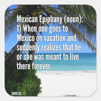 Stickers Epiphanie Mexicaine (feuille de 6)