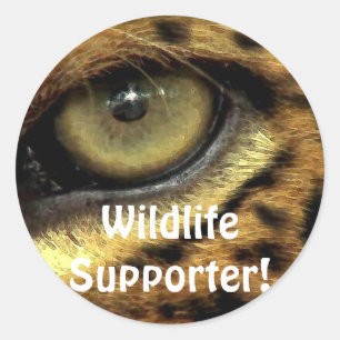 Stickers Espèces menacées de Jaguar