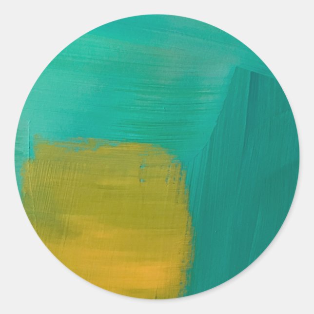 Stickers et sceaux en Misty Sun Design (Devant)