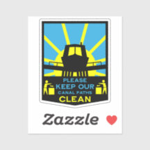 Stickers Et Signes De Bateau Étroite