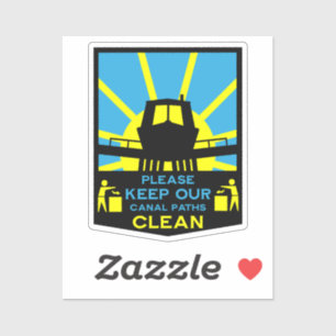 Stickers Et Signes De Bateau Étroite