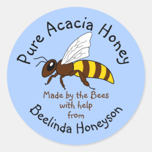 Stickers Étiquette Acacia Honey Jar
