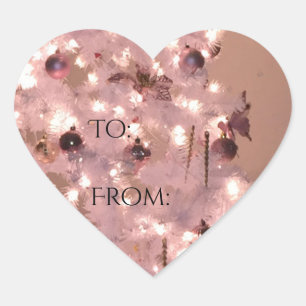 Stickers étiquette cadeau de Noël