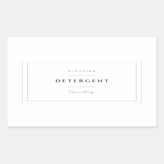 Stickers Étiquette de lessive