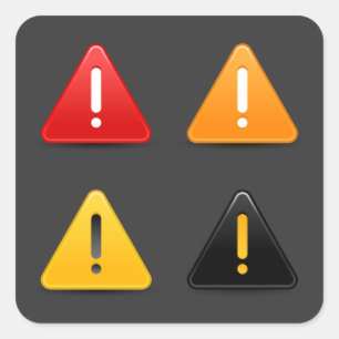 Stickers Exclamation Marques