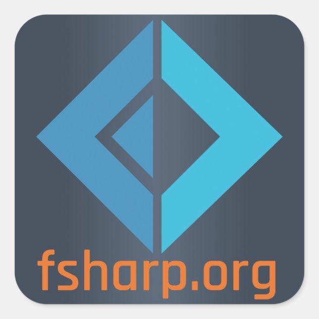 Stickers F# Software Foundation (Devant)