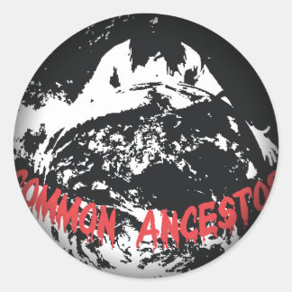 Stickers Fade to Black Round