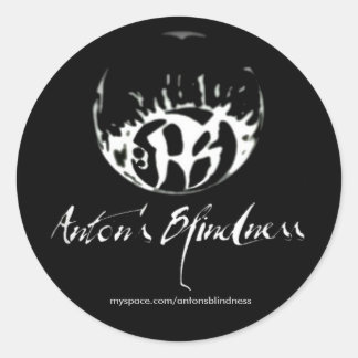 Stickers Fade to Black Round - Customisé