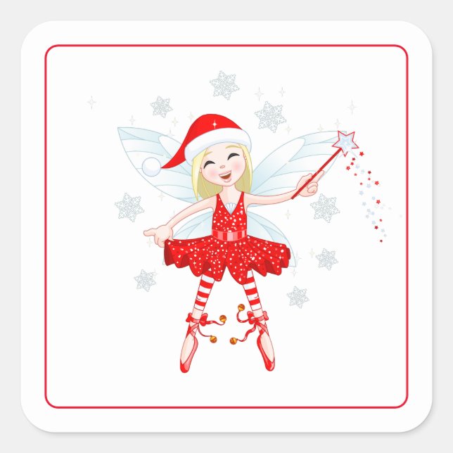 Stickers Fairy de Noël (Devant)