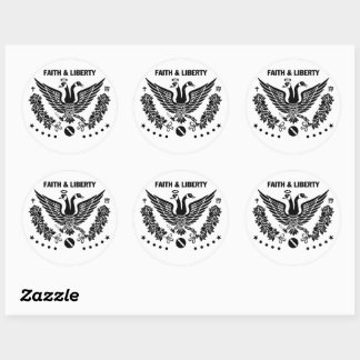 Stickers Faith & Liberty