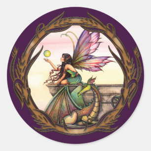 Stickers fantaisie Dragon's Orbs et Dragon