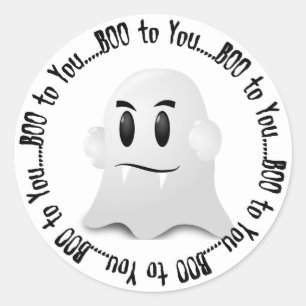 Stickers fantômes d'Halloween