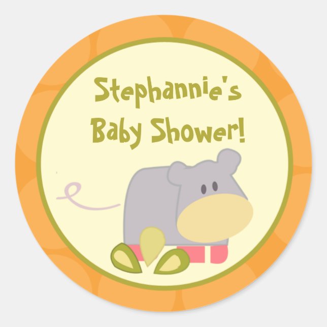 Stickers Favor 20 - 1,5" Stickers Tropical Punch E (Devant)