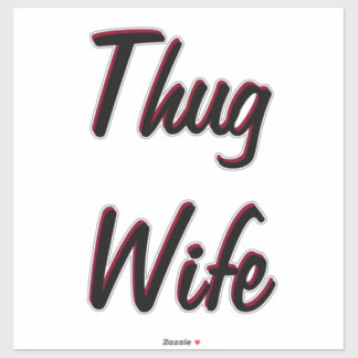 Stickers Femme Thug