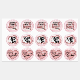 stickers fête, collection ho préférée