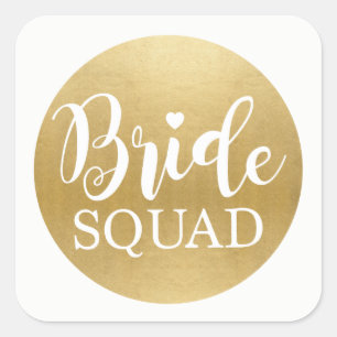 Stickers Fête des mariées de l'équipe de mariée Go