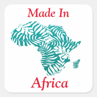 Stickers Feuille tropicaux fabriqués en Afrique