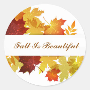 Stickers Feuilles Automne