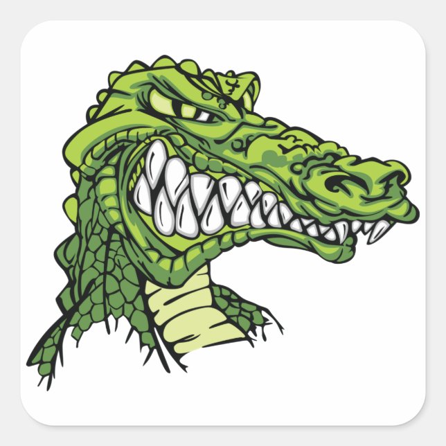 Stickers Fierce Gator (Devant)