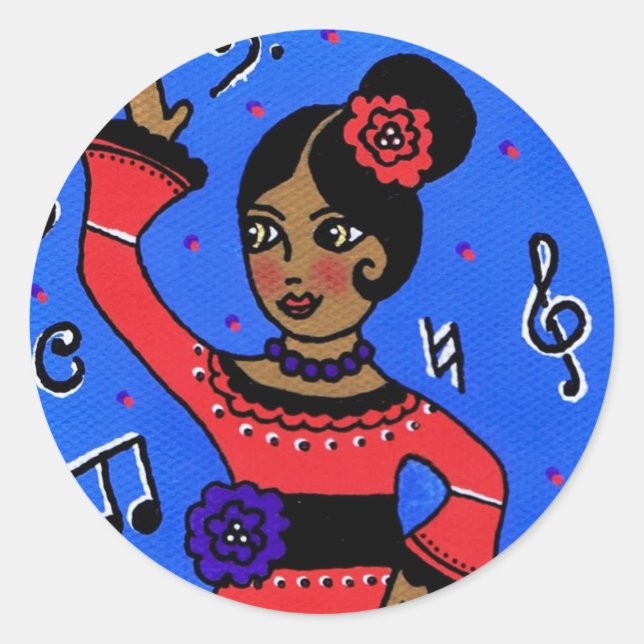 Stickers flaminco (Devant)