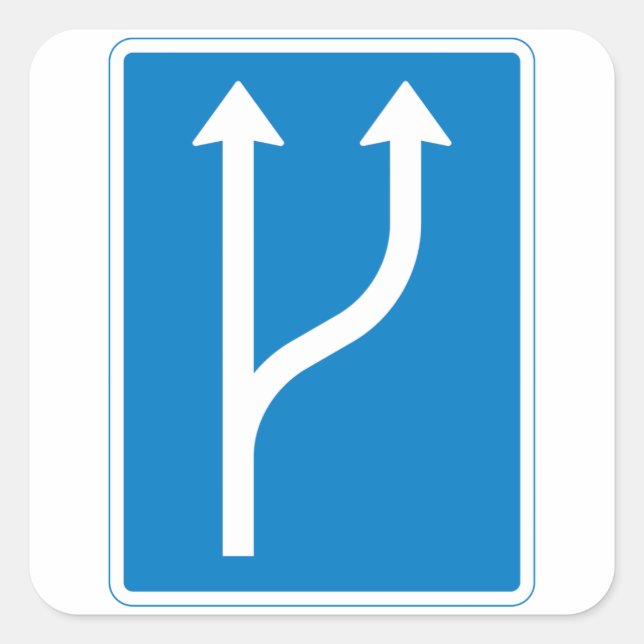 Stickers fléchettes pour panneaux routiers (Devant)
