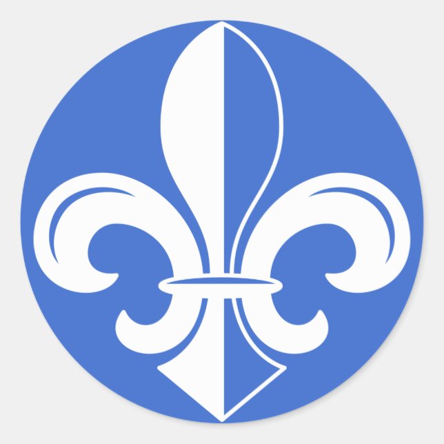 Stickers Fleur de Lys (Devant)