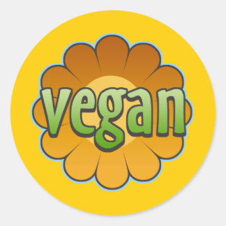 Stickers Fleur Vegan