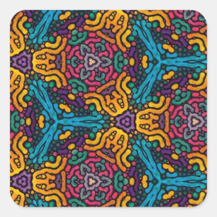 stickers fleurs Kaleidoscope