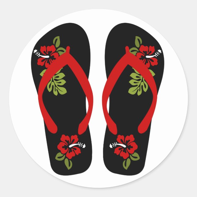 Stickers Flip Flops (Devant)