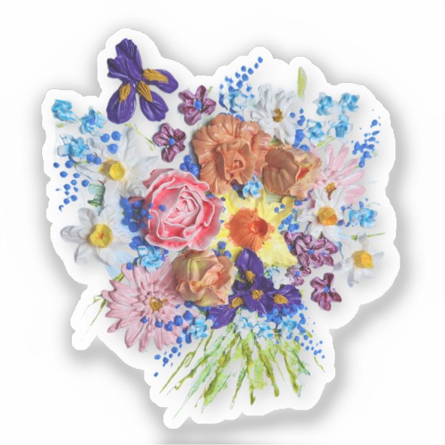 Stickers Floraux gais (Recto)