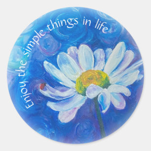 Stickers floraux "Ladybug Serenade"